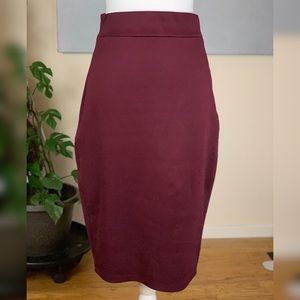 Savannah Studio high-waist pencil skirt